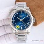Swiss Copy Longines Conquest Sunray blue Dial Steel Watch